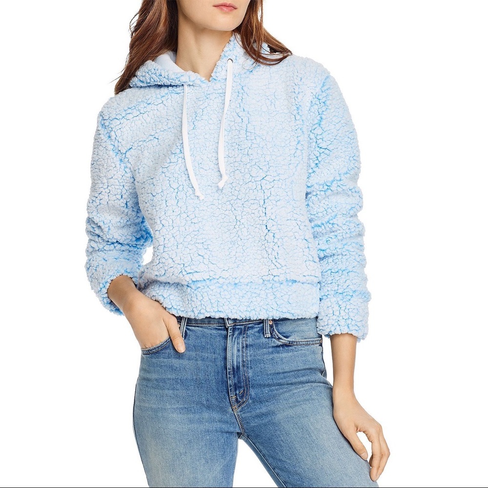 Aqua - Sherpa Hooded Sweatshirt